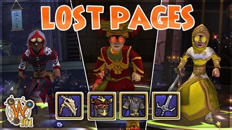 lost pages wizard101